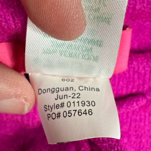 Lilly Pulitzer Bellista Sweater Pants Wild Fuschia Size XL - Picture 6 of 9